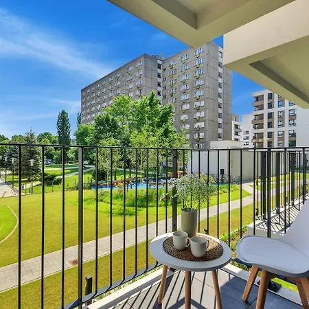 Prestige Mokotow Balcony Ac Parking Apartamento